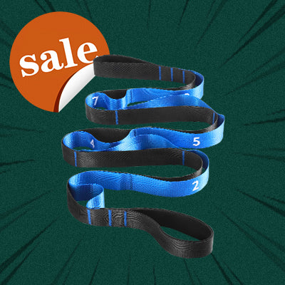 Trideer 10 Loops Non-Elastic Stretching Strap - Premium Version