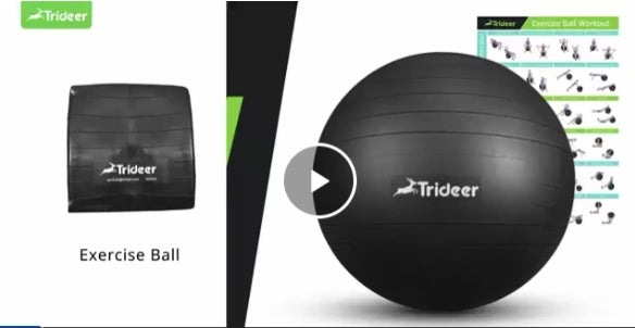 Trideer Extra Thick Yoga Exercise Ball